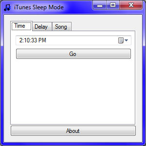 iTunes Sleep Mode