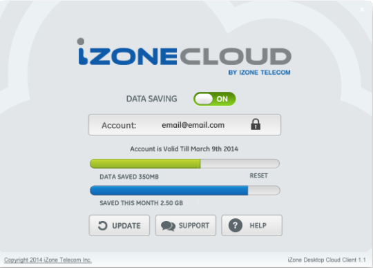 iZone Cloud (previously known as iZone Internet Turbo)