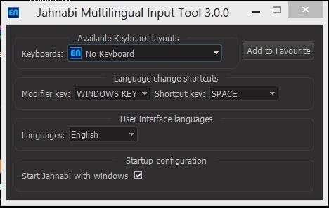 Jahnabi Multilingual Input Tool