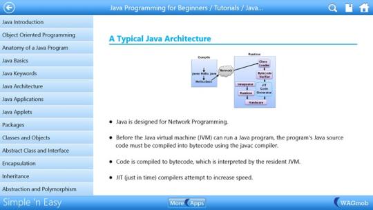 Java Programming by WAGmob