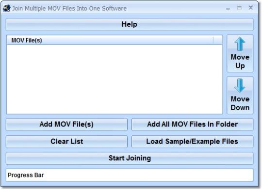 Join Multiple MOV Files Into One Software