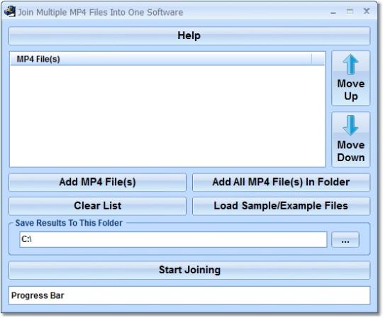 Join Multiple MP4 Files Into One Software