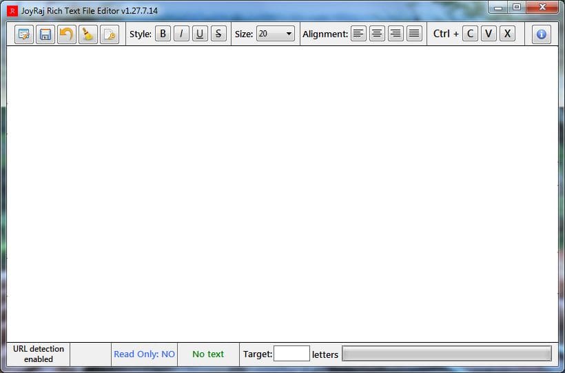 JoyRaj Rich Text File Editor v1.27.7.14