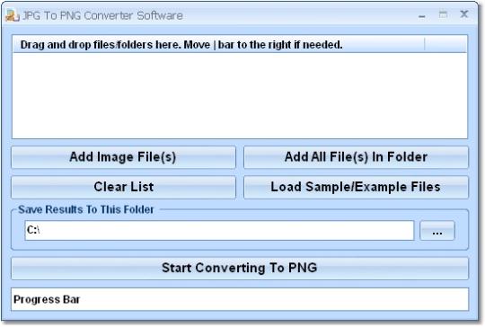 JPG To PNG Converter Software