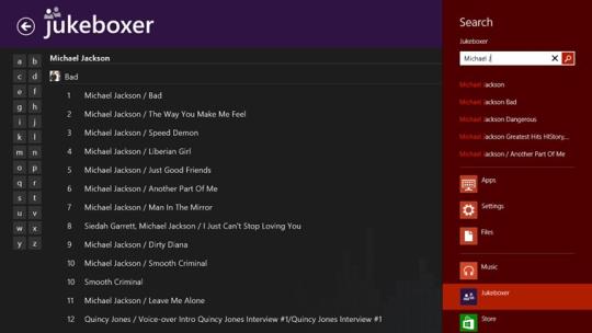 Jukeboxer for Windows 8