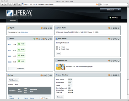JumpBox for Liferay Enterprise Portal