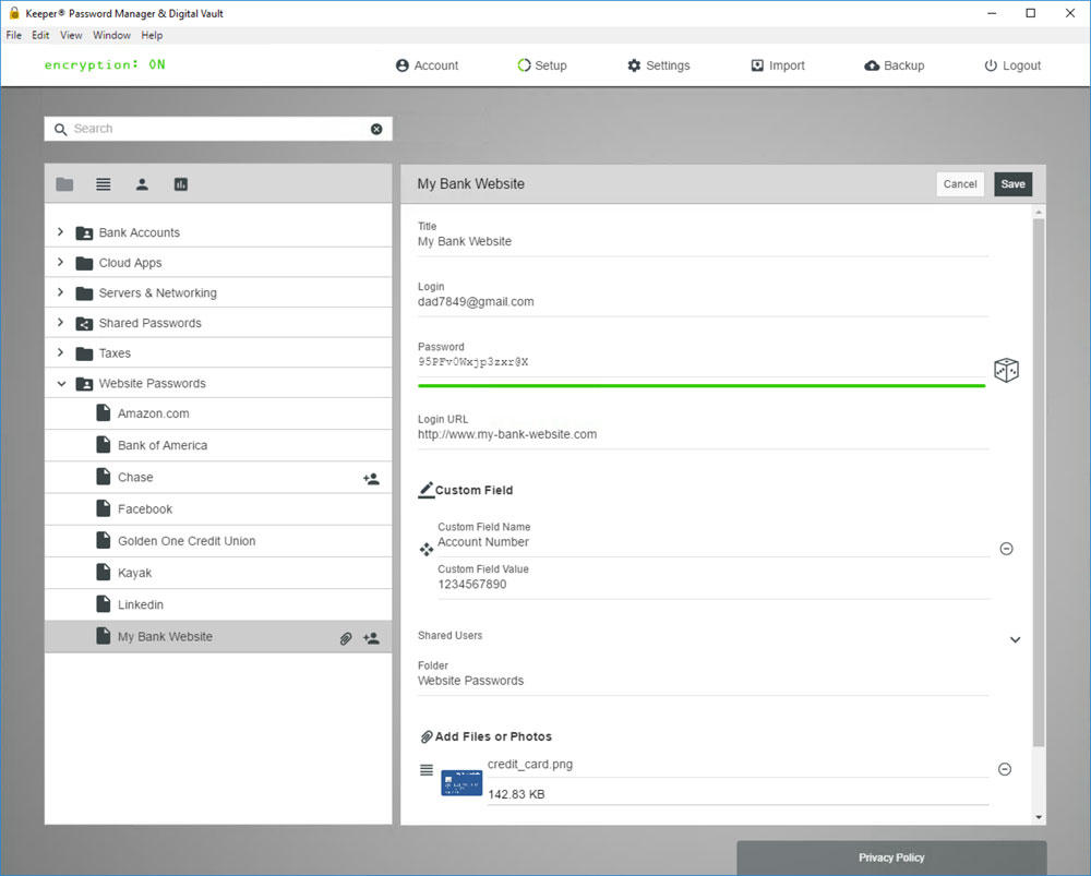 Keeper Password Manager and Digital Vault