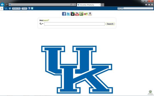 Kentucky Wildcats Theme for Internet Explorer