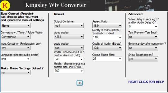 Kingsley WTV Converter