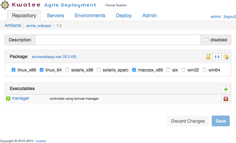 Kwatee Agile Deployment