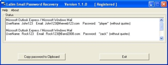 Lalim Email Password Recovery