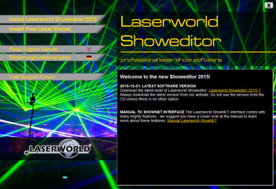 Laserworld Showeditor Free