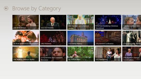 LDS Videos for Windows 8