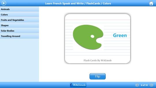 Learn French by WAGmob for Windows 8