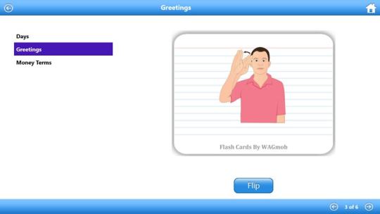 Learn Sign Language by WAGmob for Windows 8
