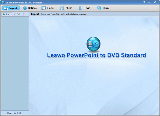 Leawo PowerPoint to DVD Standard