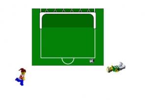 LEGO Desktop Footballer