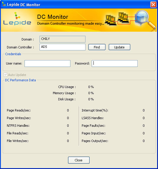 Lepide DC Monitor