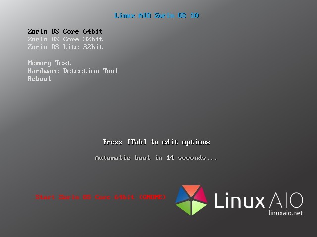 Linux AIO Zorin OS