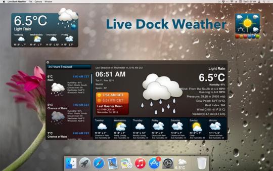 Live Dock Weather