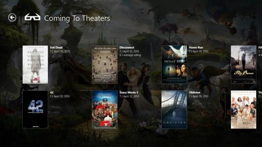 Live Mall Movies for Windows 8