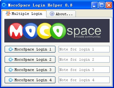 Login2Info MocoSpace Login Helper
