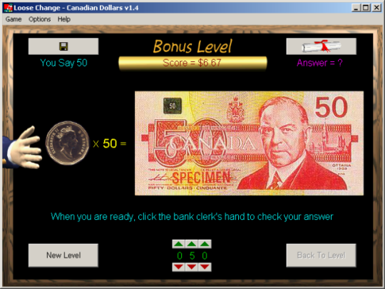 Loose Change - Canadian Dollars