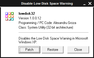 lowdisk32