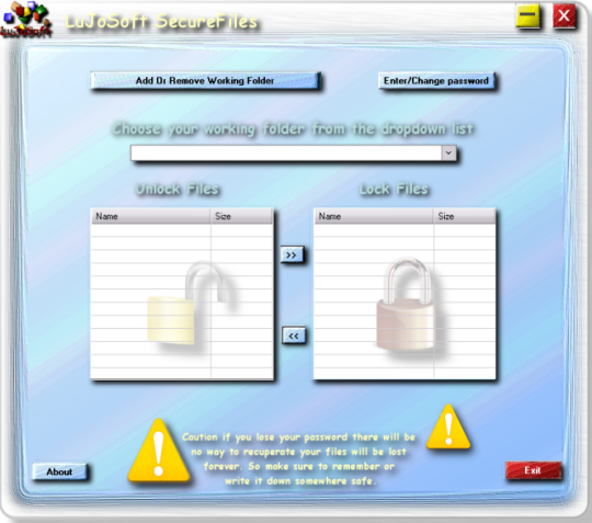 LuJoSoft SecureFiles