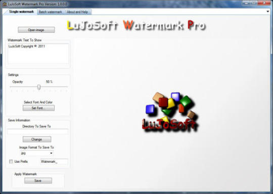 LuJoSoft Watermark Pro