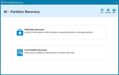 M3 Partition Recovery