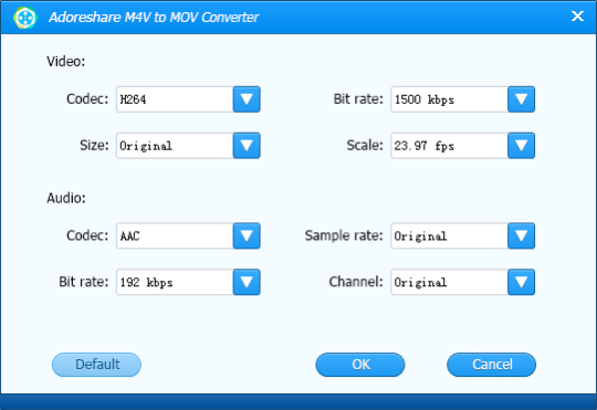 M4V to MOV Converter Genius