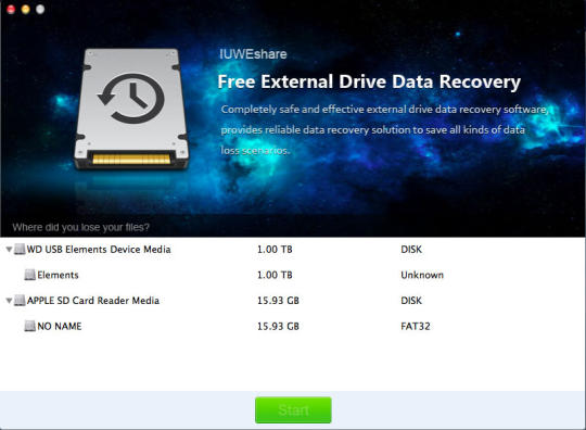 Mac Free External Drive Data Recovery