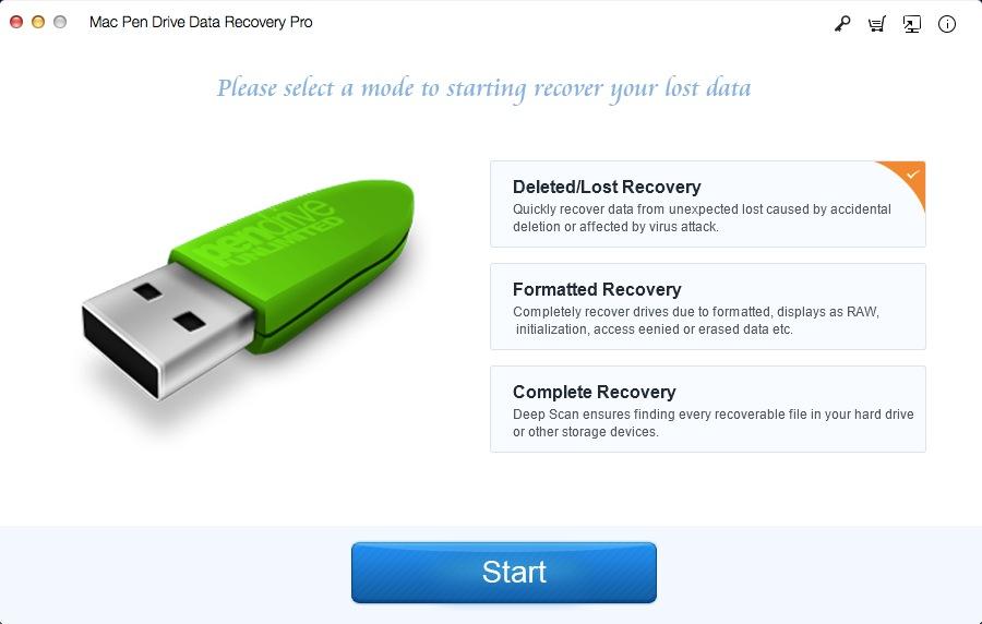 Mac Pen Drive Data Recovery Pro