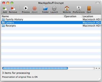 MacAppStuff Encrypt