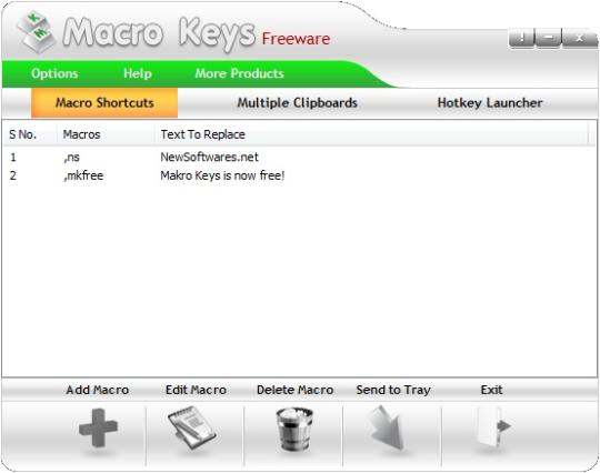 Macro Keys