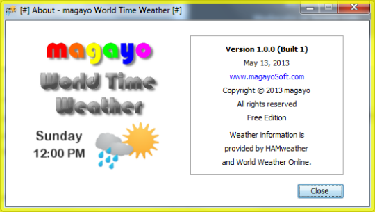 Magayo World Time Weather