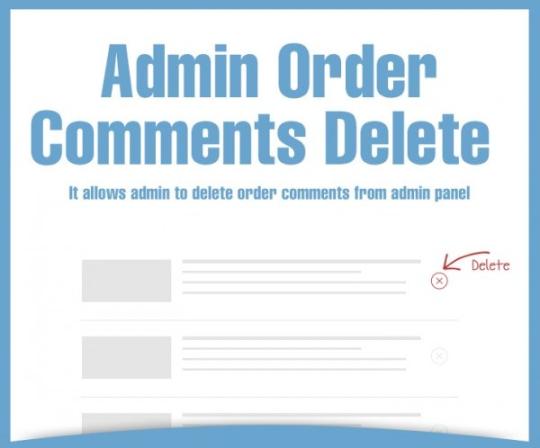Magento Admin Order Comments Delete