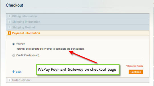 Magento WePay Connect