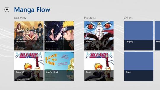 Manga Flow for Windows 8