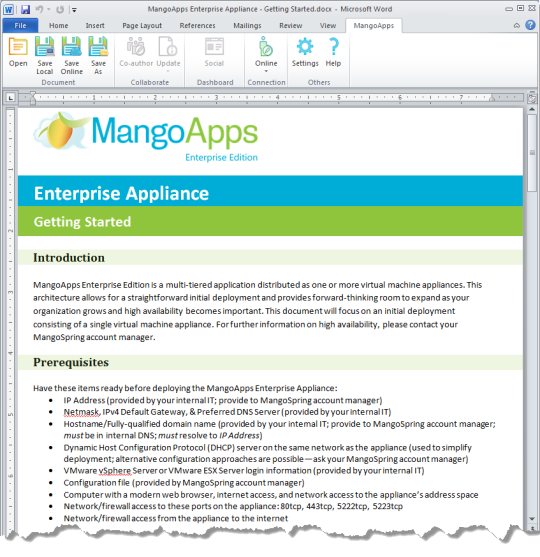 MangoApps for Office