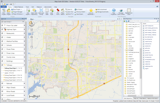 Map Suite GIS Editor