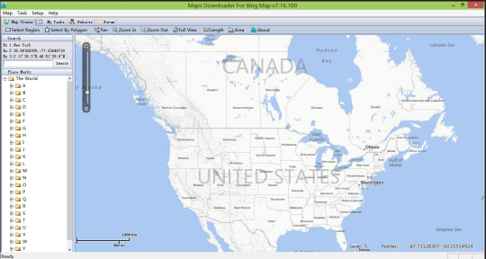 Maps Downloader For Bing Map