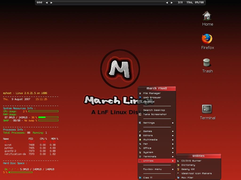 March Linux