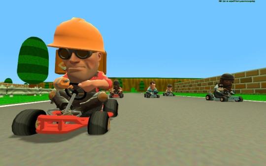 Mario Kart Bumpercar Mod for Team Fortress 2
