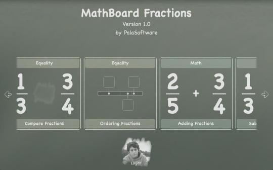 MathBoard Fractions