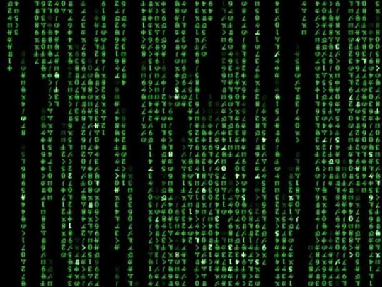 Matrix Code Emulator Screensaver