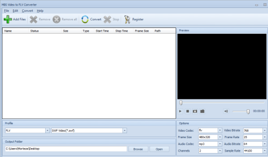 MBS Video to FLV Converter
