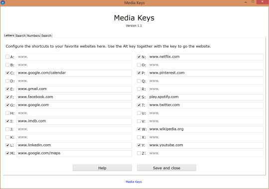 Media Keys
