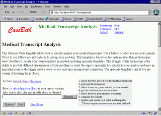 Medical Transcript Analysis